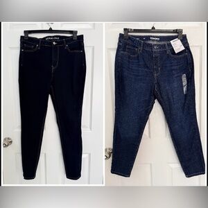 NWT - lot of two pair women’s jeans, 14